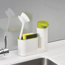 Load image into Gallery viewer, Multi-function Liquid Soap Dispenser Sink Soap Dispenser and Toothbrush Organizer